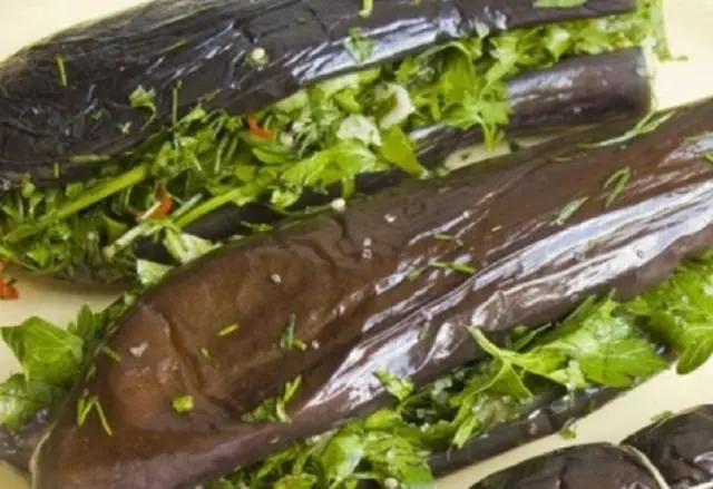 Eggplant marinated like &#8220;mushrooms&#8221;