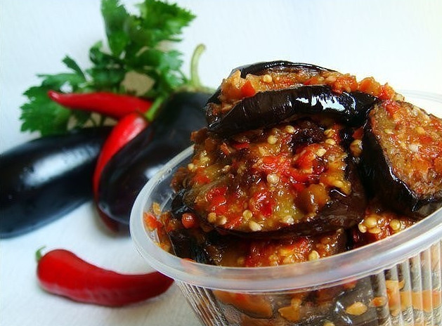 Eggplant Recipes with Walnuts for the Winter