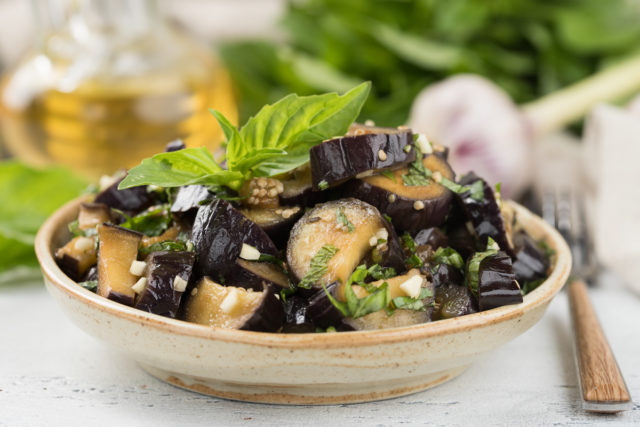 Eggplant with basil for the winter: the best delicious pickling recipes