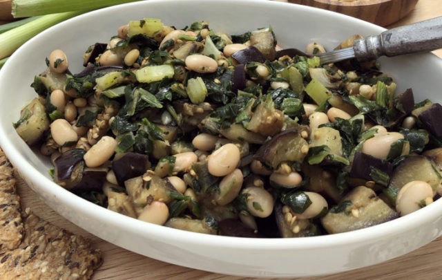 Eggplant with beans for the winter: the best cooking recipes, video