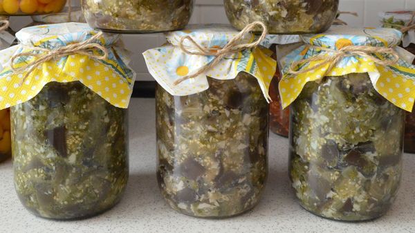 Eggplants for the winter: recipes for pickled, salted, pickled, fried snacks in jars