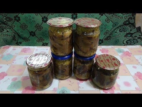 Eggplants in oil for the winter: with garlic, with vinegar, without sterilization