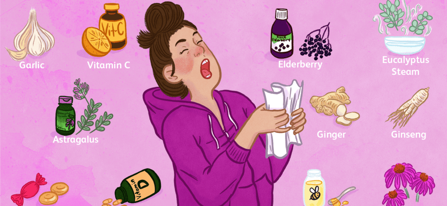 Eight home remedies for colds