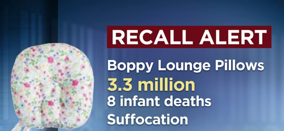 Eight infants are dead. The company is recalling the popular nursing pillows