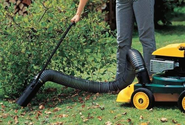 Electric leaf vacuum cleaners