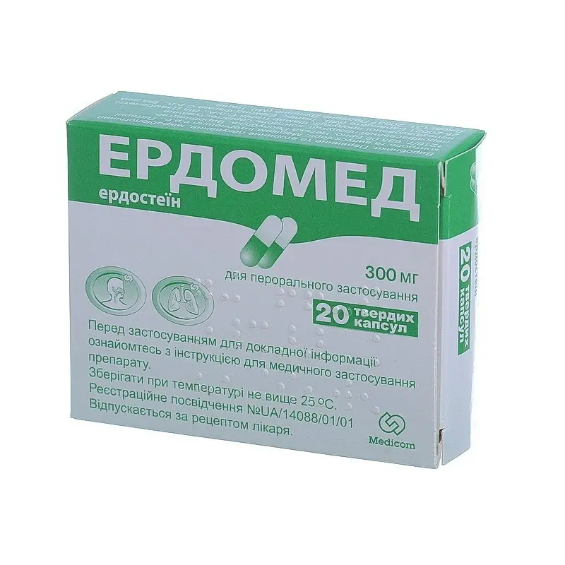 Erdomed &#8211; indications, contraindications, dosage and price