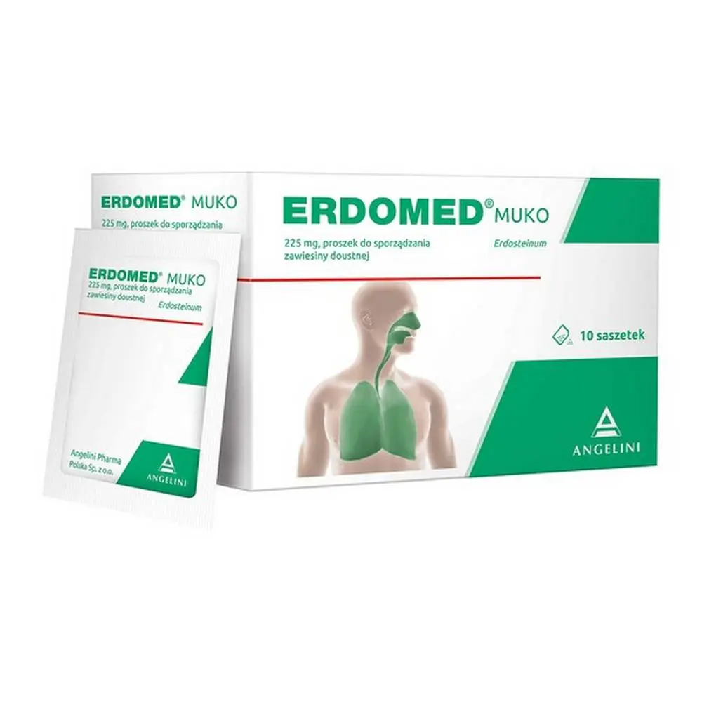 Erdomed powder for cleansing the respiratory tract. Composition and use of the drug