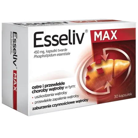 Esseliv Max &#8211; action, dosage, contraindications, possible side effects