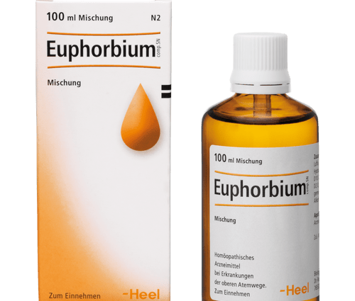 Euphorbium compositum S &#8211; rules of application and mode of action of the drug