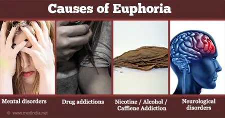 Euphoria &#8211; symptoms, causes. Diet and chemicals and inducing euphoria