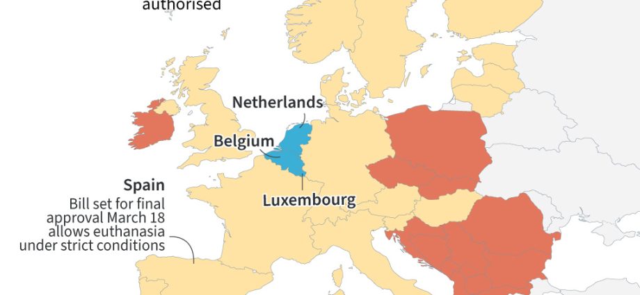 Euthanasia and assisted suicide. What&#8217;s the difference and where are they legal?