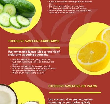 Excessive sweating &#8211; causes, treatment. Home remedies for excessive sweating