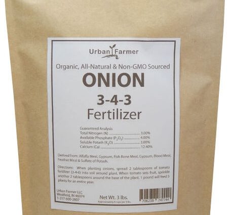 Feather onion fertilizer 