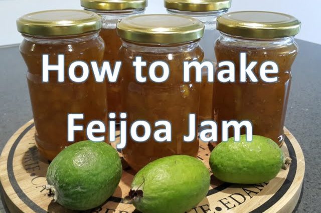 Feijoa jam without cooking