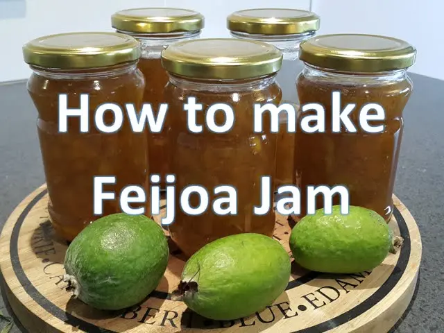 Feijoa jam without cooking