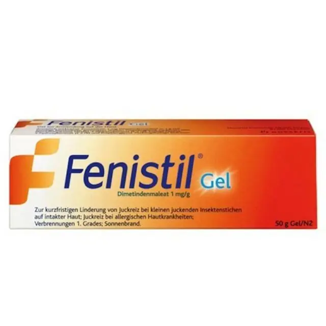 Fenistil in drops and gel &#8211; dosage, indications and contraindications. Side effects of Fenistil