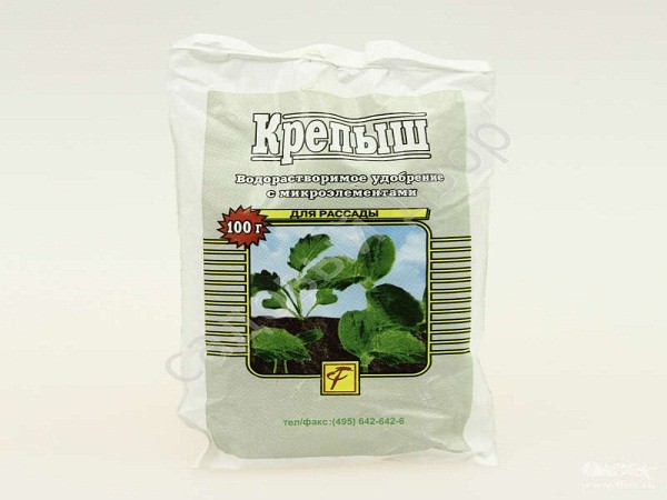 Fertilizer Krepysh for seedlings: instructions for use