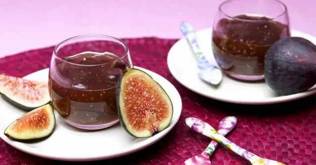 Fig jam with lemon