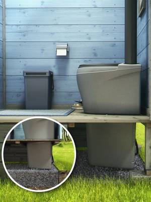 Finnish peat toilet for a summer house with your own hands