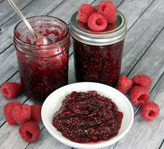 Five-minute raspberry jam: step-by-step instructions for the winter