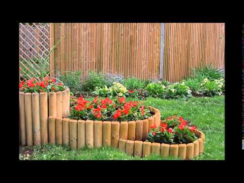 Flower beds made of wood: how to do it yourself