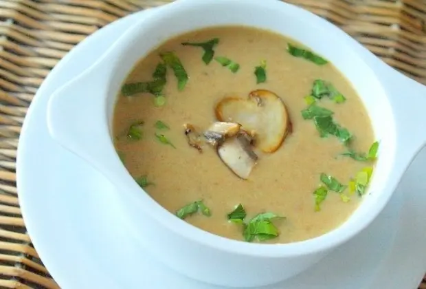 For the slow cooker: Mushroom cream soup