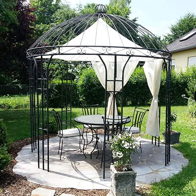 Forged gazebo with your own hands: how to independently build a metal pavilion with a barbecue in the country