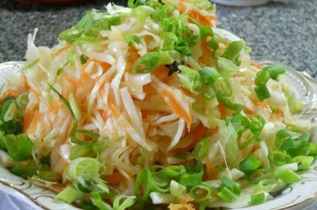 Fresh pickled cabbage: recipe