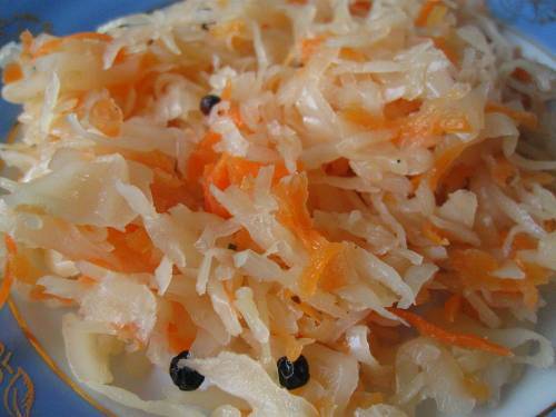 Fresh pickled cabbage: recipe