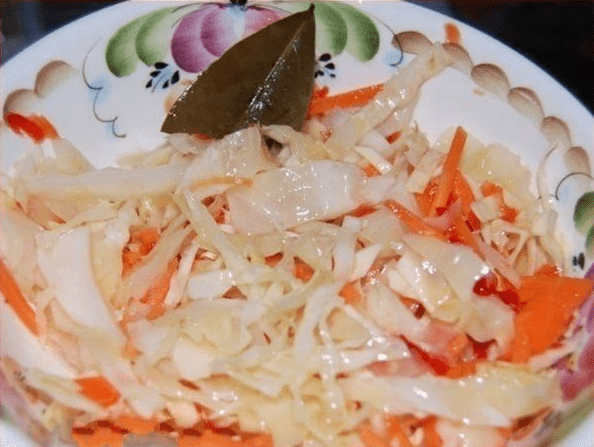 Fresh pickled cabbage: recipe