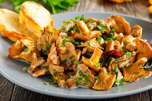 Fried chanterelles for the winter: cooking recipes