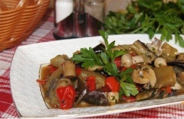 Fried eggplant &#8220;like mushrooms&#8221; &#8211; recipe