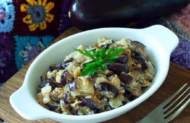 Fried eggplant &#8220;like mushrooms&#8221; &#8211; recipe