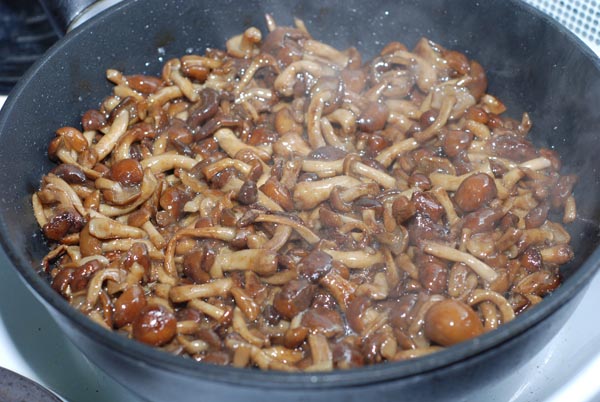 Fried mushrooms for the winter