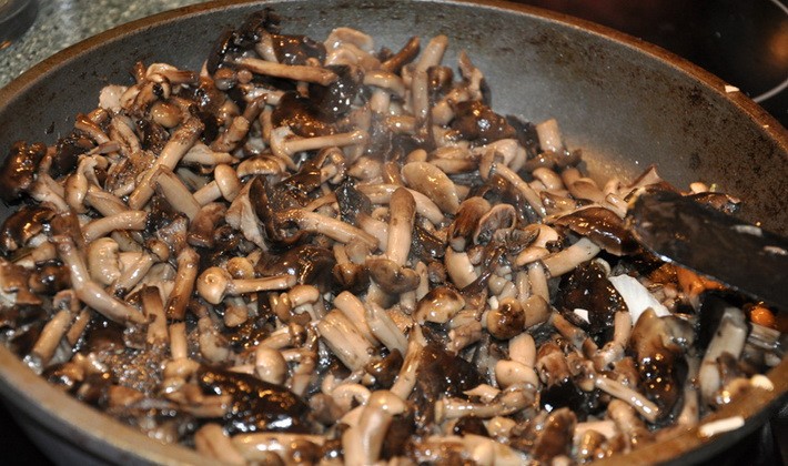 Fried mushrooms for the winter