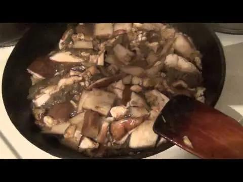 Fried porcini mushrooms in a pan: delicious cooking recipes