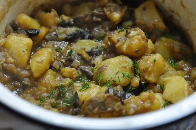 Fried porcini mushrooms with potatoes: cooking recipes