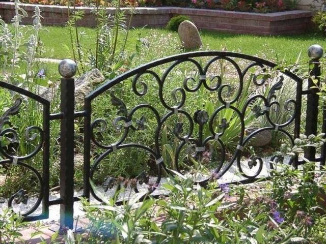 Front garden fence