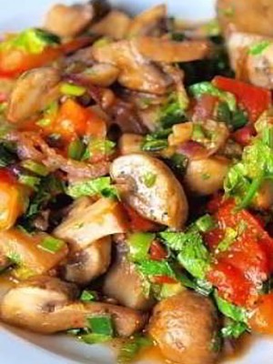 Frying champignons: recipes for mushroom dishes