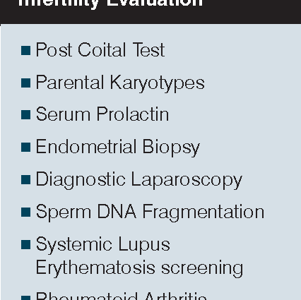 Functional diagnosis of infertility &#8211; types of tests and additional tests