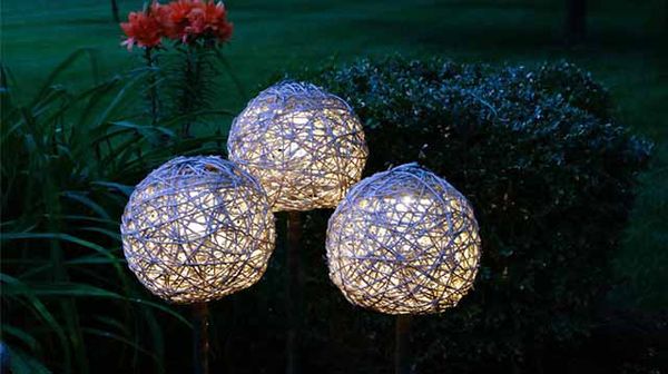 Garden lamps: how to make unusual lighting from improvised materials, photo ideas and a manufacturing guide