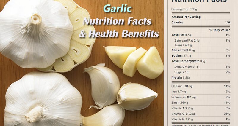 Garlic &#8211; nutritional value, health properties, application