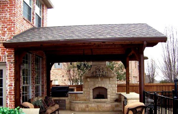 Gazebo attached to the house: how to make an extension in the country with your own hands, materials and work procedure