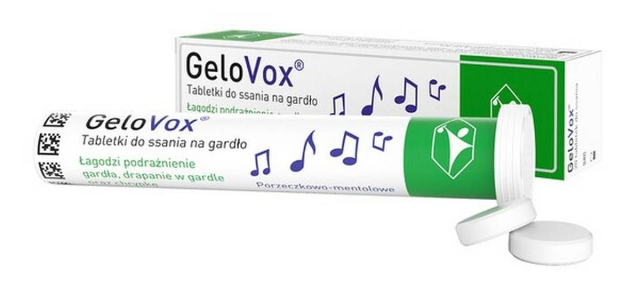 Gelovox lozenges &#8211; characteristics, action, contraindications