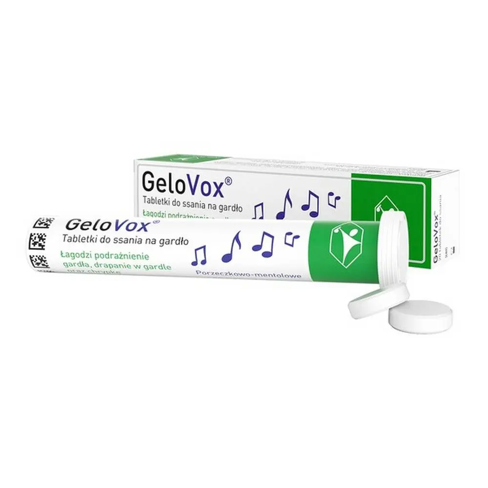 Gelovox lozenges &#8211; characteristics, action, contraindications