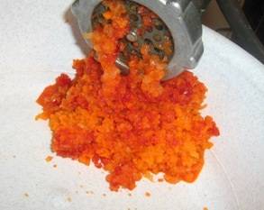 Georgian hot pepper adjika 