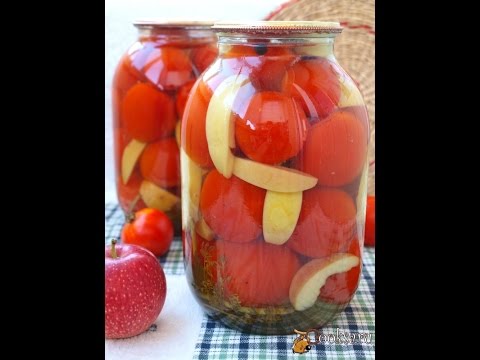 German style tomatoes with apples