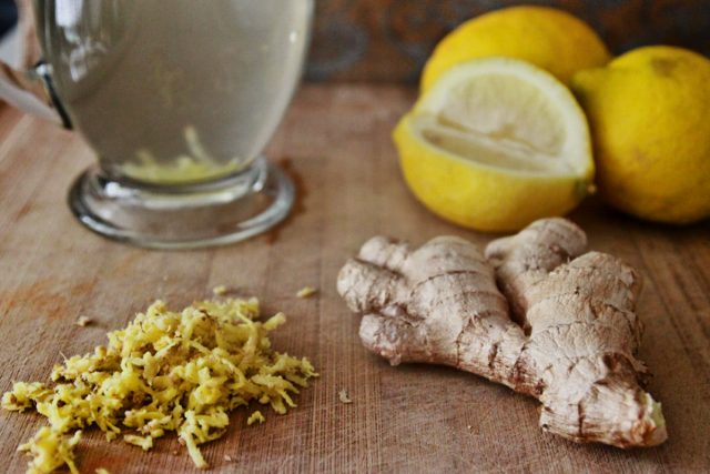 Ginger, lemon, garlic for weight loss