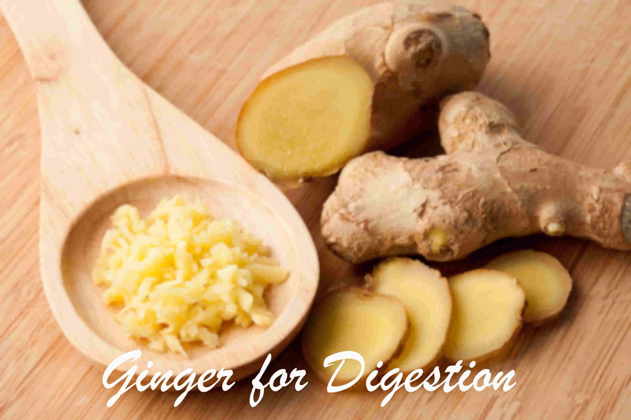 Ginger &#8211; speeds up digestion. It has an excellent taste