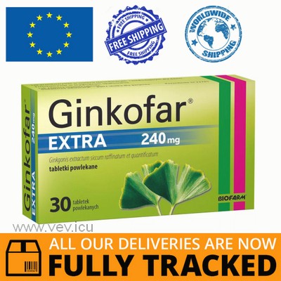 Ginkofar for circulatory disorders and atherosclerosis. Is Ginkofar prescription?